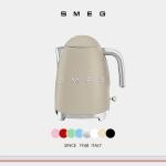 SMEG KLF03 Retro Electric Kettle - Stainless Steel with Auto Shut-Off