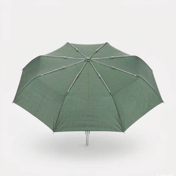 WPC Japan UV Protection Folding Umbrella - Compact 5-Fold Black-Coated Sun & Rain Parasol